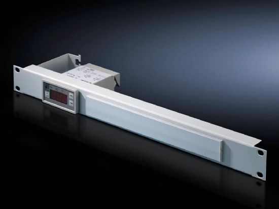SK7109035威图空调数字控制机柜内部温度显示器和温度控制器集成在1U的接插嵌板上-德国威图制造